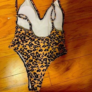 Brand new sexy leopard swim Amazon one piece